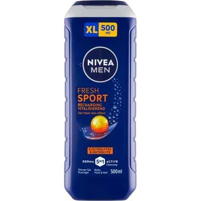 Nivea Men Sprchový gel pro muže 3v1 Sport 500 ml