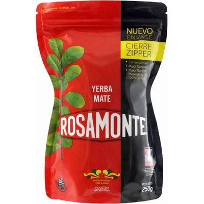 Rosamonte Yerba Mate Suave Zipper 250 g