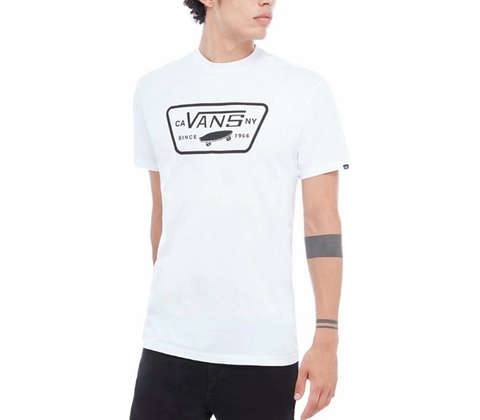 Vans Full Patch triko biele