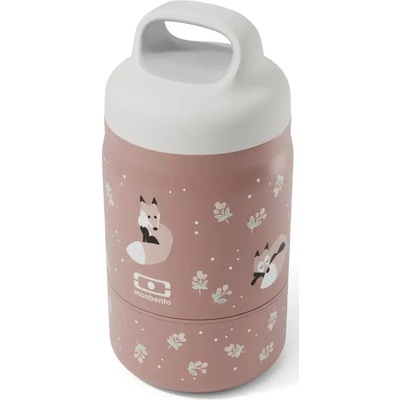 Monbento termobox na jídlo Handy Fox 350 ml + 150 ml