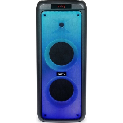 BigBen reproduktor Bluetooth reproduktor 2x mikrofon Party Tower XL Karaoke LED podsvícení 600W