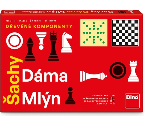 Šachy,Dáma,Mlýn