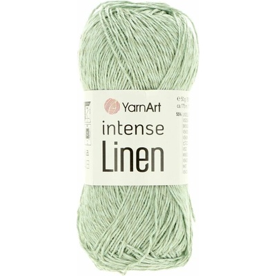 YarnArt Intense linen 4123 bledá šalviovo zelená