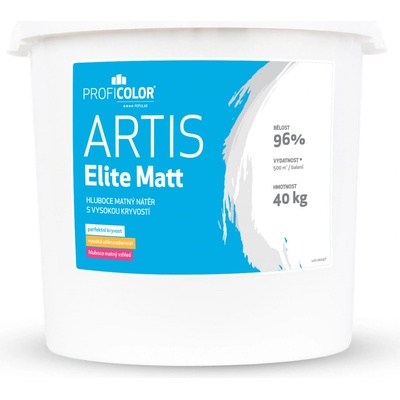 Profi Color ARTIS Elite Matt 40 kg bílá matná