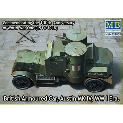 MASTER BOX LTD British Armoured Car Austin MK IV WW I MasterBox 1:72