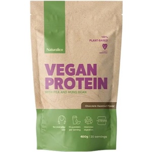 Naturalico Vegan Protein, шоколад с лешник, 400 g, Naturalico (PRODUCT_10076)