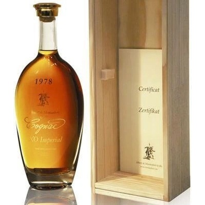 ALBERT DE MONTAUBERT COGNAC 1978 40% 0,7 l (Dřevěný obal)
