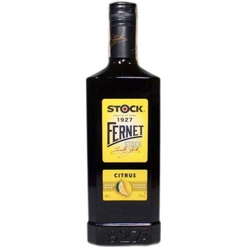 Fernet Stock Citrus 27% 0,5 l (holá láhev)