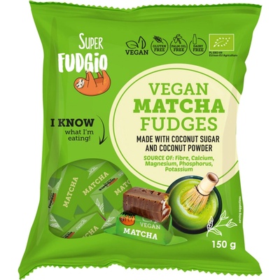 Superfudgio Karamely matcha vegan BIO 150 g