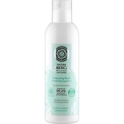 Natura Siberica čistící emulze na mytí pro suchou a citlivou pleť 200 ml