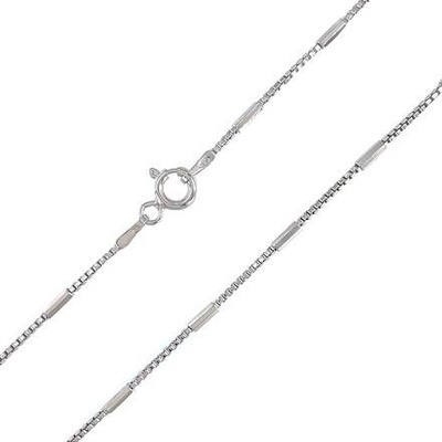 Infinity Silver Stříbrný řetízek s osmihrany 210200245
