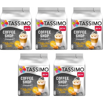 Tassimo Toffee Nut Latte 5 x 16 kusů