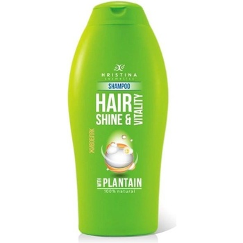 Hristina přírodní šampon pro zdravé a silné vlasy Jitrocel 200 ml