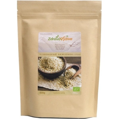 Zdravovýživa BIO Konopné semienka lúpané 500 g
