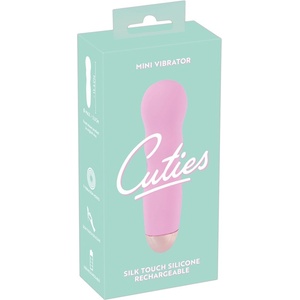 Cuties You2Toys - Cuties Mini Rose - вибратор с акумулаторна батерия и вълнообразна форма (розов)