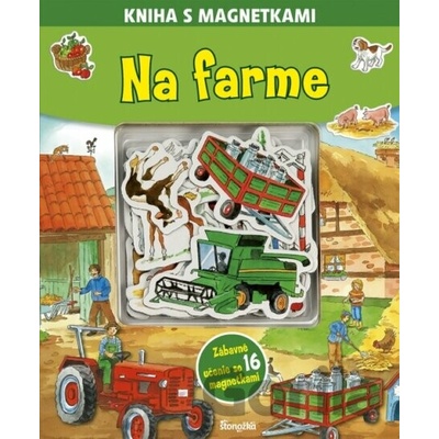 Kniha s magnetkami: Na farme