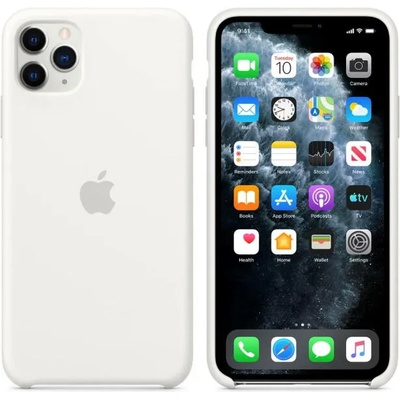 Apple iPhone 11 Pro Max Silicone case white (MWYX2ZM/A)