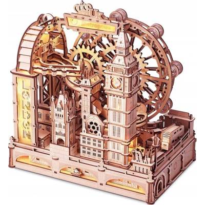 ROKR 3D puzzle Kuličková dráha Marble Travel London 431 ks