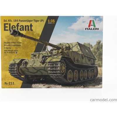 Italeri Talianeri Tank Sd. Kfz. 184 Tiger Military 1945 / 1:35