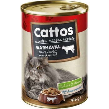 Cattos Cat with Beef 415 g