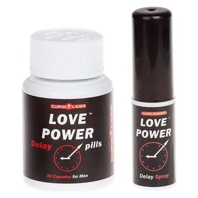 CUPID LABS ПРОМОЦИЯ! ! ! Задържащ спрей + Задържащи таблетки Love Power