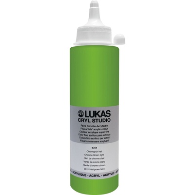 LUKAS Cryl Studio АКРИЛНА боя Chrome Green Light 250 ml 1 бр (47510250)