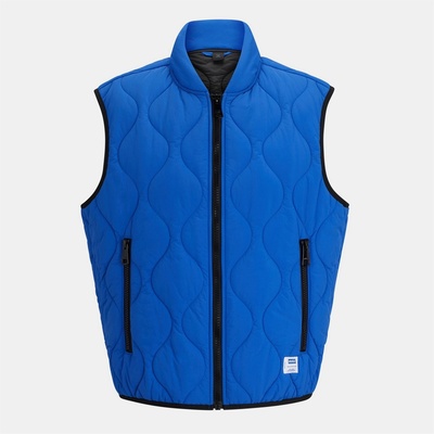 Hugo Елек Hugo Men's Sleeveless Gilet - Open Blue