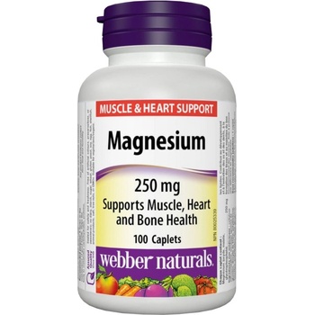 Image 1 of Webber Naturals Magnesium 250 mg [100 капсули]
