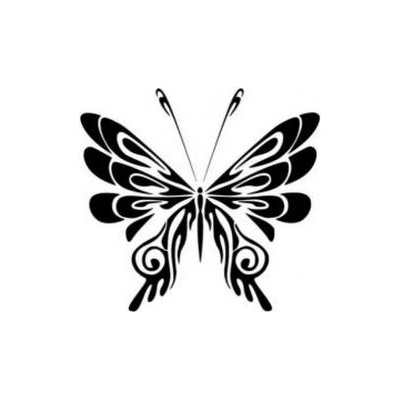 Artemiss Motýl plastová šablona 001 E 29x29cm – Zboží Dáma