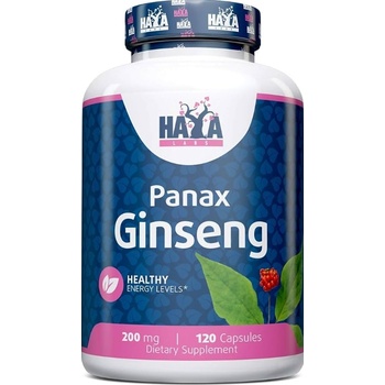 Haya Labs Panax Ginseng, 200 mg, 120 капсули, Haya Labs