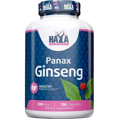 Haya Labs Panax Ginseng, 200 mg, 120 капсули, Haya Labs