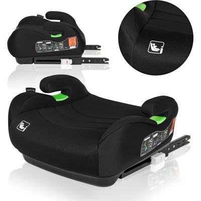 Lionelo Luuk FIX i-size s isofixom 2023 black carbon