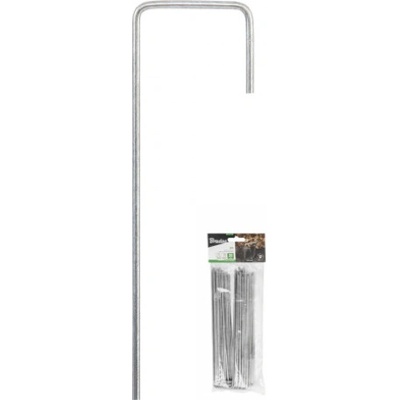 BRADAS Kotvící spony "J" 20 cm (50ks) pro zpevňující sítě a zahradní folie