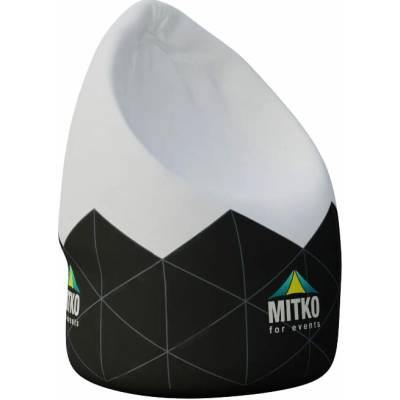 Mitko sedací vak S 75 cm s libovolným potiskem Polyester bez vyměnitelného potahu