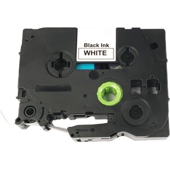 Páska pro popisovače BROTHER - typ TZE-231 - 12 mm bílá - černý tisk - kompatibilní