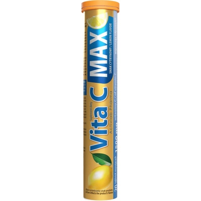 ActivLab Vita C MAX citron šumivé 20 tabliet
