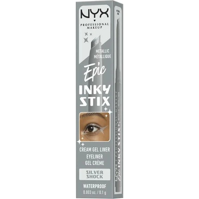 NYX Professional Makeup Makeup Epic Inky Stix krémová gelová oční linka Oční linka Šedá 0,1 g