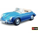 Bburago Porsche 356B Cabriolet 1961 modrá 1:18