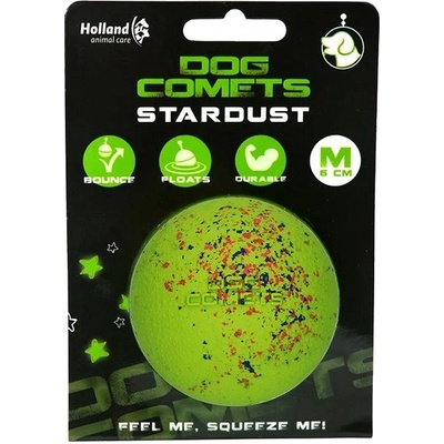 Dog Comets Stardust plovoucí míč zelený 6 cm