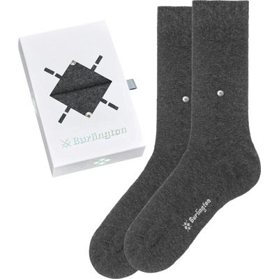 Burlington darčeková sada Gift Box 2 Pack Antracit