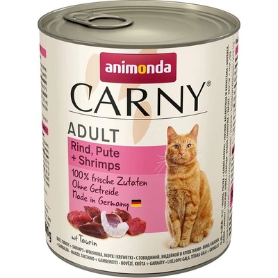 Animonda Carny Adult - Говеждо и пуйка с скариди 800 г
