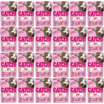 CATCH Hovězí s mrkví v želé 24 x 85 g