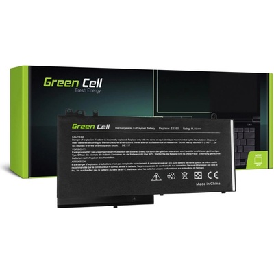 Green Cell Батерия за лаптоп GREEN CELL, Dell Latitude 12 5250 E5250 14 E5450 15 E5550 11 3150 3160 RYXXH 11, 1V 2900mAh (GC-DELL-E5250-DE117)