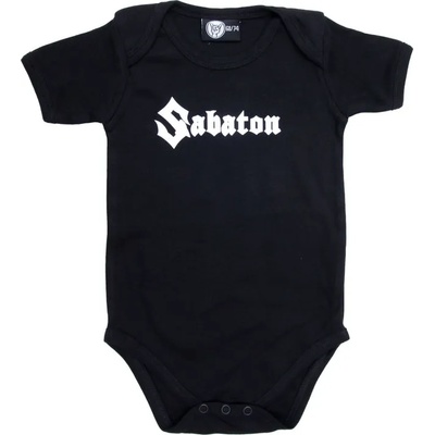 METAL-KIDS тялото на децата Sabaton - Лого - Черен - Metal-Kids