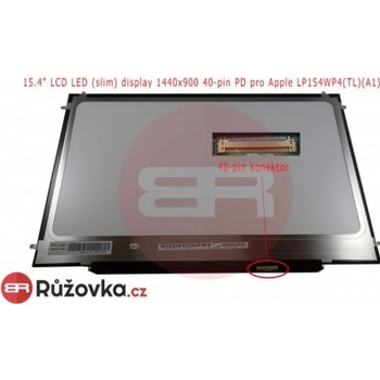 15.4" LCD LED (slim) display 1440x900 40-pin PD pro Apple LP154WP4(TL)(A1)