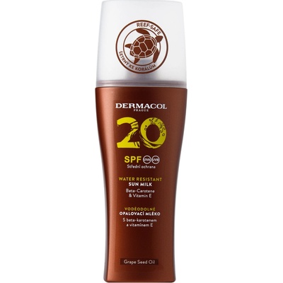 Dermacol Sun mlieko na opaľovanie rozprašovač SPF20 200 ml