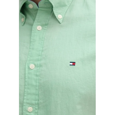 Tommy Hilfiger риза мъжка с лен (MW0MW42450)