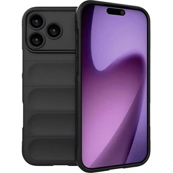 Gigapack iPhone 17 Pro GIGAPACK Силиконов протектор за телефон, удароустойчив, 3D, ЧЕРЕН GP-173633 (GP-173633)