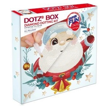 Diamond Dotz Diamond Dotz: комплект за изработване на картини Dotz Box - Дядо Коледа