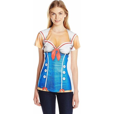 Дамска тениска морска, размер М